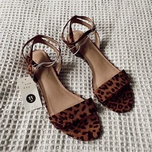 NWT a new day Wide Fit Sandals